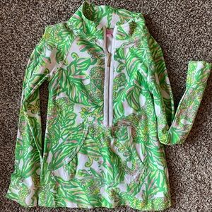 Lilly Pulitzer quarter zip pullover size small